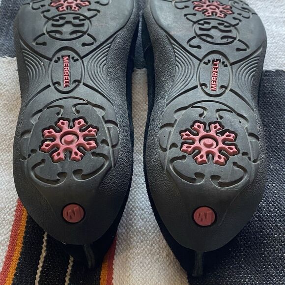 Merrell Black Suede Womens Slip On Ballet Flats. Size 6. Classic. Summer. Boho. - Picture 6 of 10